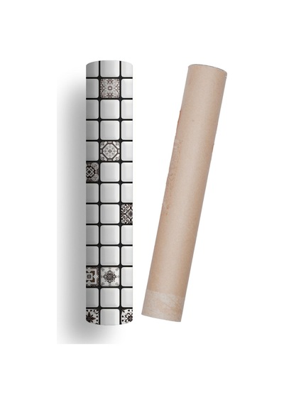 İbm9730 Mutfak Tezgah Arası Kendinden Yapışkanlı Folyo Kaplama Mozaik Desen 60cmx100cm