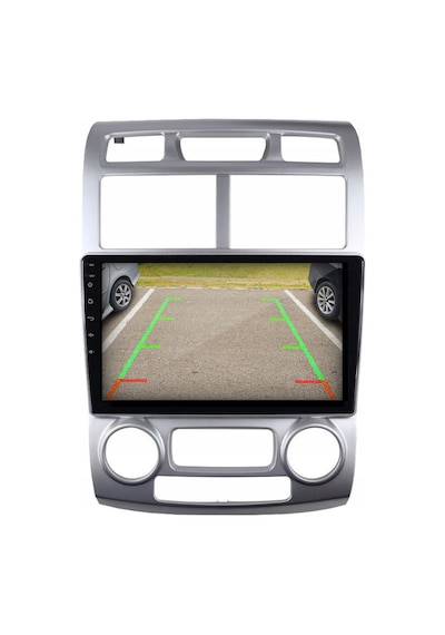 Kia Sportage Araç Multimedya Android Ekran Carplay Double Teyp 2+32 9" 05-09 Silver Cadence Std