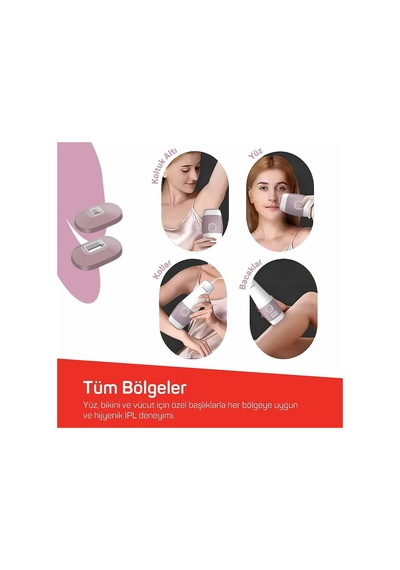 Tr Ar5176 Sateentouch Ipl Lazer Epilasyon, 999.999 Atım, Evde Tüy Alma, Soğutmalı, 5 Kademe, Otomatik Mod