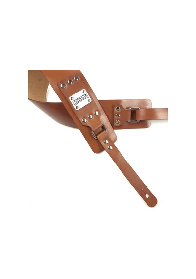 Leatherton Lt Fastback Hakiki Deri Gitar Askısı Camel
