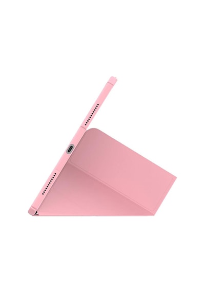 Baseus Minimalist Apple İpad Uyumlu Pro 13" Tablet Kılıfı - Pembe Kapaklı Kılıf