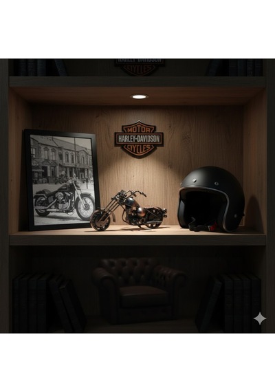Metal El İşçiliği Motorsiklet Orta Boy