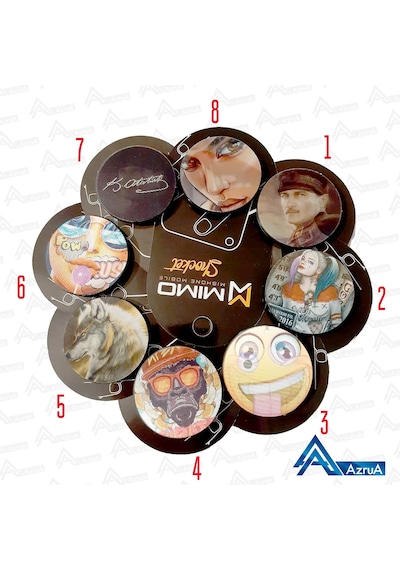 Desenli Telefon Tutucu.Popsocket Çok Çeşit...