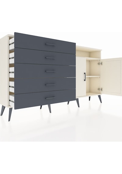 Arges Konsol 2 Raflı 5 Çekmeceli 2 Kapaklı 176x30x99 Aytaşı-aytaş Aytaşı-aytaşı/antrasit Arges Konsol 2 Raflı 5 Çekmeceli 2 Kapaklı 176x30x99 Aytaşı-aytaş Aytaşı-aytaşı/antrasit