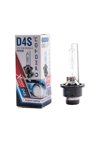 Photon D4S 6000K +50 Fazla Işık Xenon Ampul