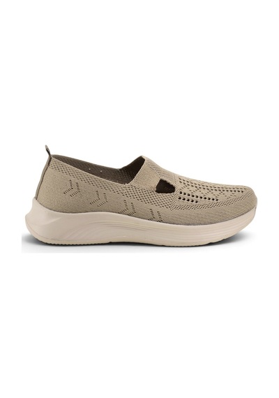 King Paolo 5216 Rahat Comfort Kadın Ayakkabı Vizon