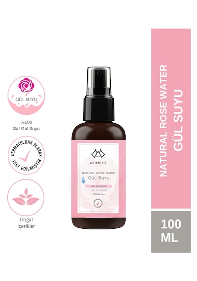 Asimeyz Saf Gül Suyu Sprey 100 ML