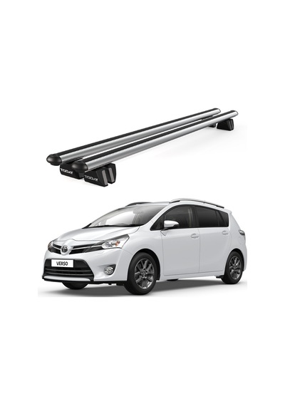 Pençe Toyota Verso Ara Atkı 2009-2018 Uyumlu Gri Ara Atkı Port Bagaj Tavan Barı