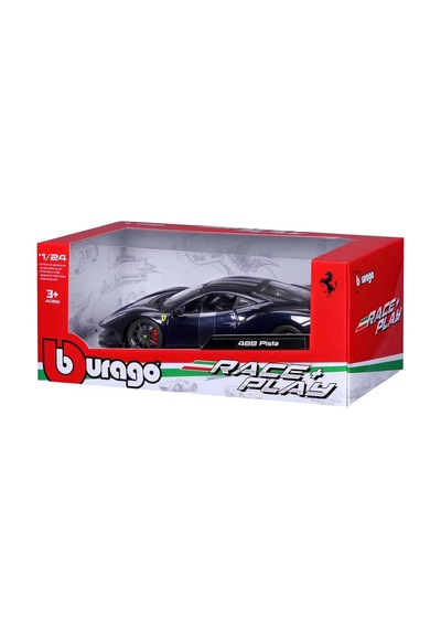 Bburago 1:24 Ferrari 488 Pista Model Araba Çok Renkli