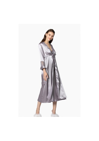 Pierre Cardin Saten Gecelik Sabahlık Pijama Takım Şort Takım 6'lı Gelin Çeyiz Seti - 6025 001