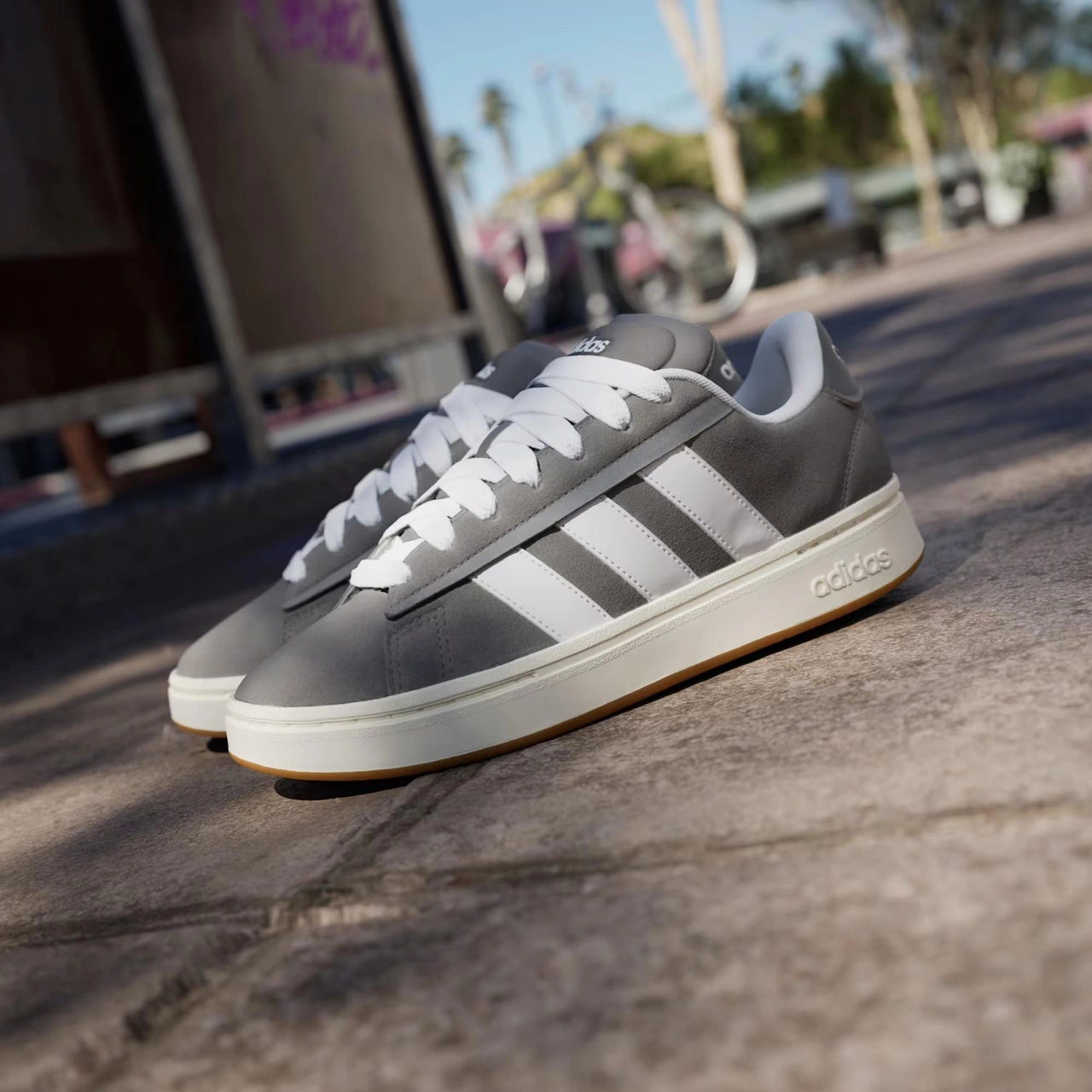 Adidas Grand Court Alpha Kadın Günlük Spor Ayakkabı C-adıjr0542b10a00 Gri
