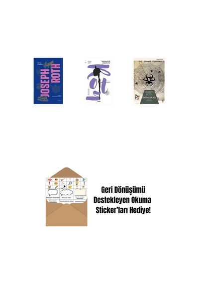 Bütün Öyküleri - Joseph Roth Ciltli + İmparator Mezarlığı + Örümcek Ağı + Okuma Sticker'ları