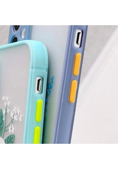Apple Uyumlu iPhone 11 Pro 5.8Inç Kamera Korumali Çiçek Desenli Silikon Kilif 249192911 - Renk / Desenli 4