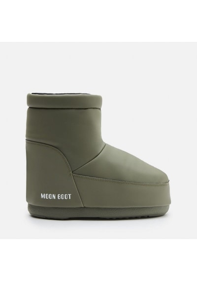Bot Kar Kadın 80d1409410-m006 Moon Boot Icon Low Nolace Rubber Khaki Haki