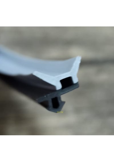 KALİTE - Pimapen Pvc Kapı Pencere Fitili Contası 10 Metre Gri Uzunluk KAUCUK
