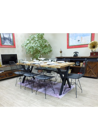 Ntconcept Ntconcept Masif Ağaç Yemek Masası (278325478)