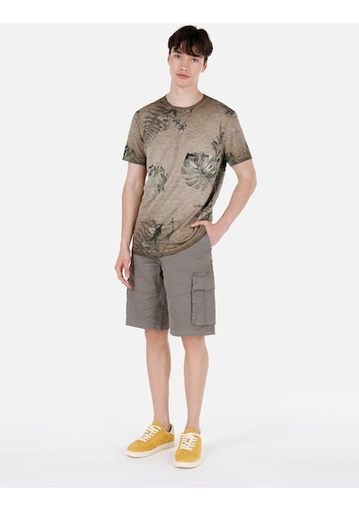Colin's Colins Gri Erkek Tshirt K.kol Cl1067752 Q1.v1 Tpe Gri