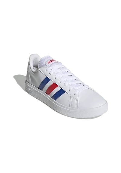 Adidas Grand Court Base 2.0 Erkek Beyaz Sneaker Çok Renkli