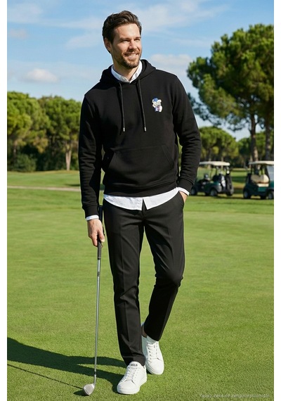 Buratti Erkek Sweat 6141006b Siyah Siyah