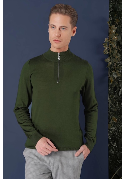 Efor Tr 861 Slim Fit Nefti Klasik Triko Nefti
