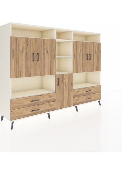 Hyperion Dolap 12 Raflı 4 Çekmeceli 5 Kapaklı 220x44x163 Aytaşı-ç Aytaşı-çam Hyperion Dolap 12 Raflı 4 Çekmeceli 5 Kapaklı 220x44x163 Aytaşı-ç Aytaşı-çam