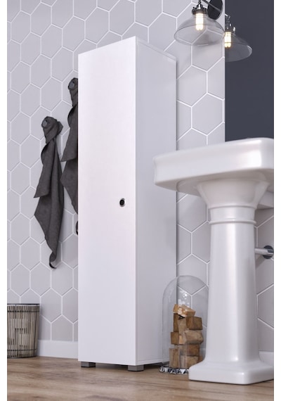 Çok Amaçlı Banyo Mutfak Kiler Dolabı Beyaz