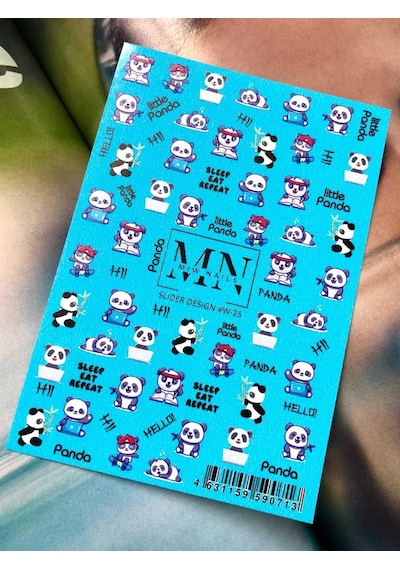 Nail Art Slider Stiker Kalpler Ve Aşk W25