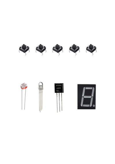 Arduino 26 Çeşit 148 Parça Başlangıç Seti Malzeme Kutulu