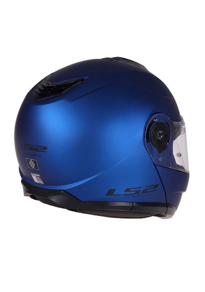Ls2 Strobe 2 Mat Navy Mavi Çene Açılır Motosiklet Kask Mat Mavi