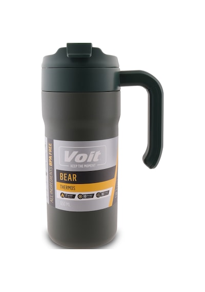 Bear Thermos 650 Ml | 304 Paslanmaz Çelik, Çift Cidarlı Vakum Yalıtımlı