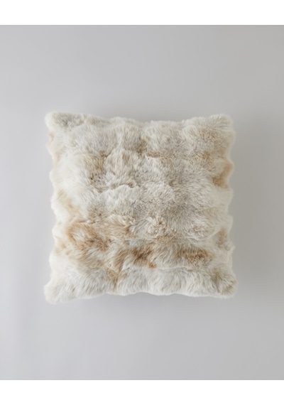 English Home Terra Pelüş Kırlent Kılıfı 45x45 Cm Bej