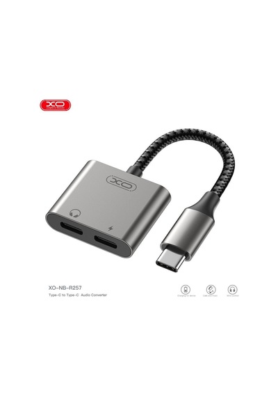 Nb-r257a 2 Type-c Girişli Audio Dönüştürücü Kablo Aparat