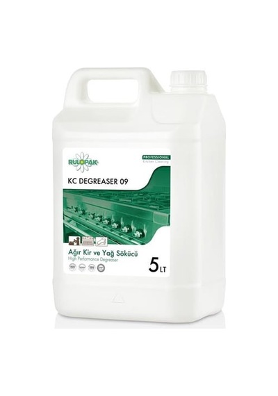 Rulopak Kc Degreaser Ağır Kir Ve Yağ Çözücü 5 Kg 8'li Paket