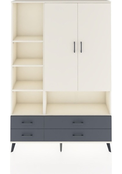 Arges Dolap 8 Raflı 4 Çekmeceli 2 Kapaklı 132x30x195 Aytaşı-aytaşı/antrasit Aytası/antrasıt Arges Dolap 8 Raflı 4 Çekmeceli 2 Kapaklı 132x30x195 Aytaşı-aytaşı/antrasit Aytası/antrasıt
