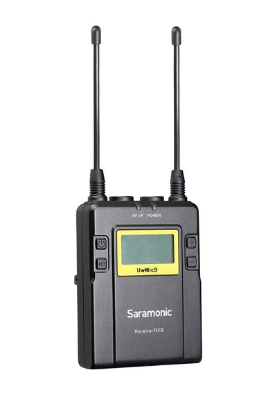 Saramonic, Uwmic9, Rx9+tx9+tx9+tx9 Uhf Lavalier Mikrofon Sistemi, Kablosuz, Siyah