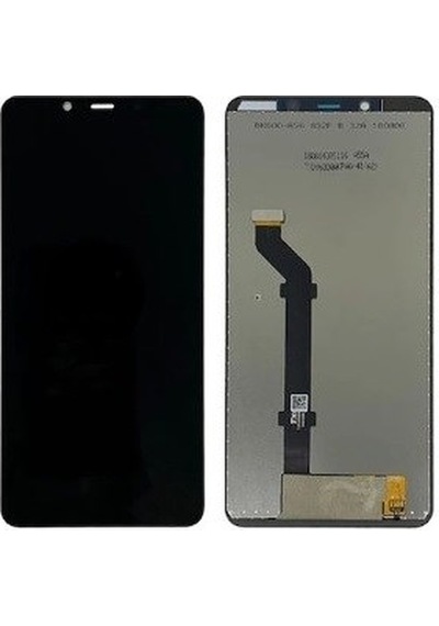 Nokia 3.1 Plus Lcd Ekran Çıtasız Siyah