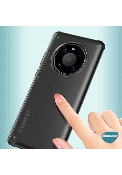 Xiaomi Mi 14 Ultra Kılıf Frosted Frame Siyah Mi 14 Ultra İle Uyumlu Kılıf - Siyah 50 x 22