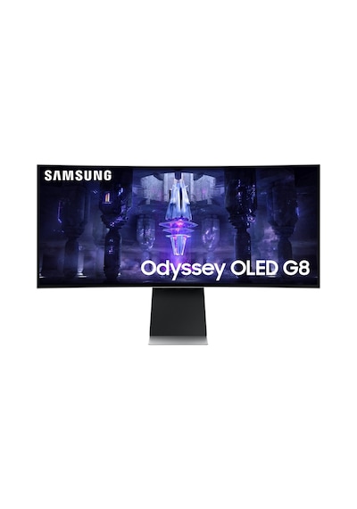 Samsung Smart Odyssey G8 LS34BG850SUXUF 34" 0.03 MS 175 Hz UWQHD Curved OLED Monitör Samsung Smart Odyssey G8 LS34BG850SUXUF 34" 0.03 MS 175 Hz UWQHD Curved OLED Monitör