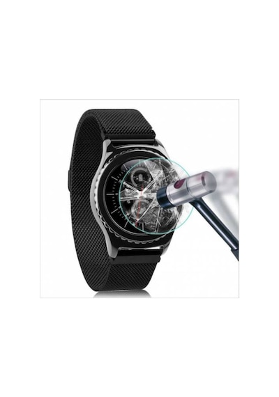 Samsung Uyumlu Gear S3 Frontier & Classic Kırılmaz Cam Ekran Koruyucu