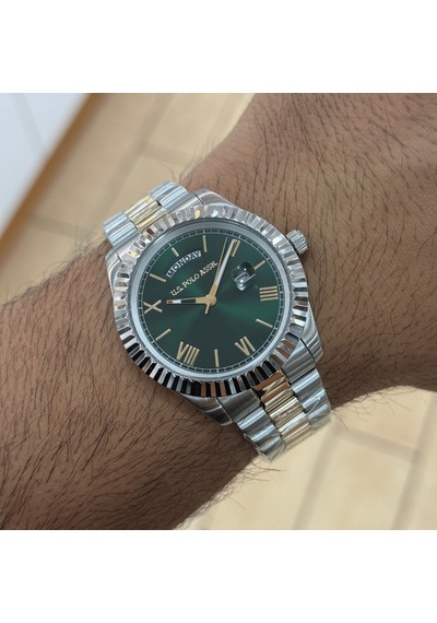 U.s. Polo Assn. Uspa1100-07 Erkek Kol Saati Metalik