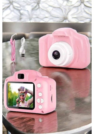 Çocuk Kamerası Dijital 1080p Hd Kaliteli Mini Fotoğraf Makinesi Profesyonel Standart