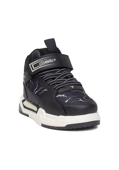 Elit Ascnk042 Patik Erkek Çocuk Hi Sneaker Siyah