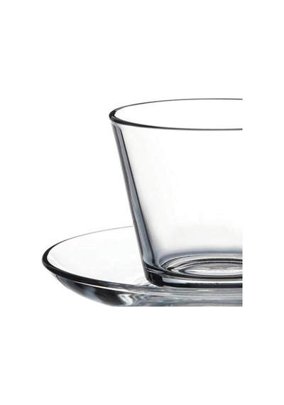 Paşabahçe Vela 6'li Kulplu Çay Fincanı Seti, 195 Ml, Şeffaf Cam Diğer