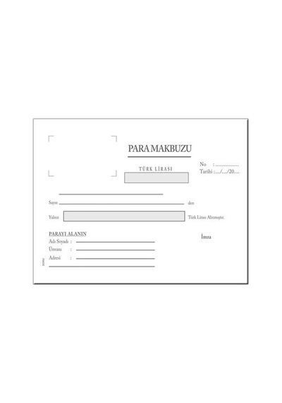 Folix Para Makbuzu 14 X 20 Cm 2-50 2 Nüsha Otokopili 50 Yaprak