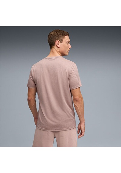 Puma Essentıals Heather Cat Tee Erkek T-shirt 52592088 Kum