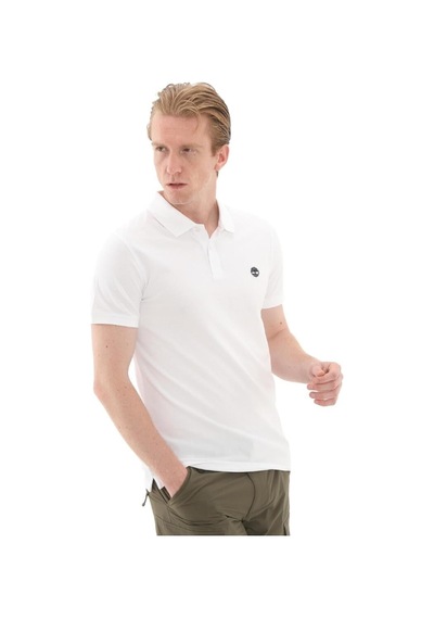 B0a6bx41001-r Timberland Mıllers Rıver Short Sleeve Stretch Polo Erkek T-shirt Beyaz-15416 B0a6bx41001-r Timberland Mıllers Rıver Short Sleeve Stretch Polo Erkek T-shirt Beyaz-15416