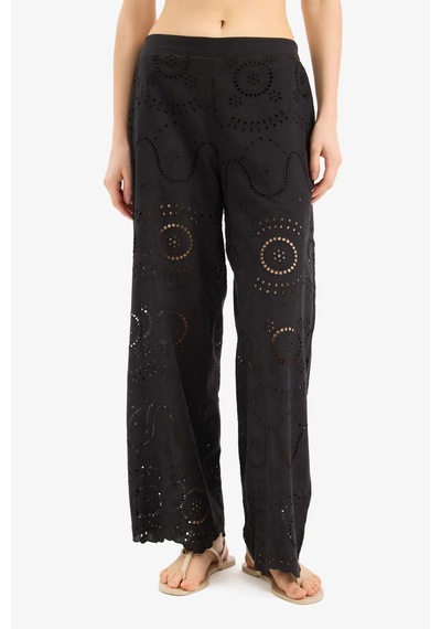 Defacto Regular Fit Brode Plaj Pantolonu-fall İn Love E4711ax25smbk27 Siyah