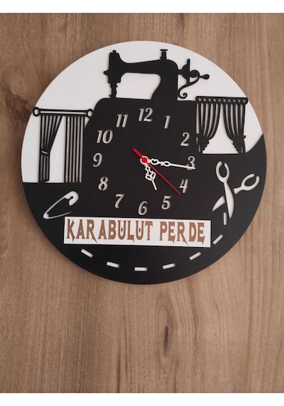Mrchediyesepeti Duvar Saatleri Kişiye Özel Tasarım Şık Ve Kaliteli No958 Çok Renkli
