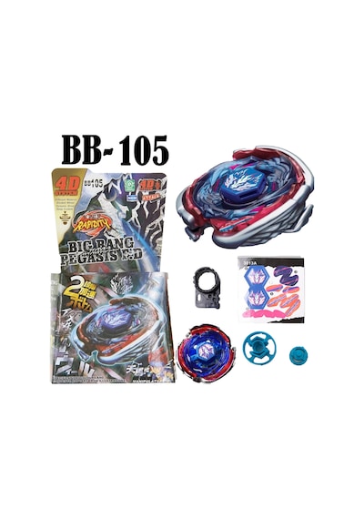 Rapidity  BEYBLADE BB-105 Metal Fusion 4D System Big Bang Pegasis (FIRLATICISIZ) - BB105WL
