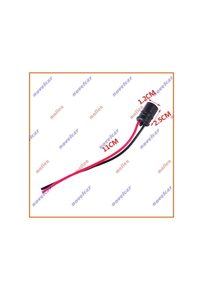 2adet-maflen T10 Dipsiz W5w Soket Ucu Kablolu Duy-s1855